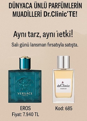 Dr.Clinic Eros Kadın Parfümü 50 ml
