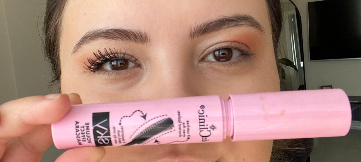 Pastel Pembe Hacim Veren Maskara - Görsel 3