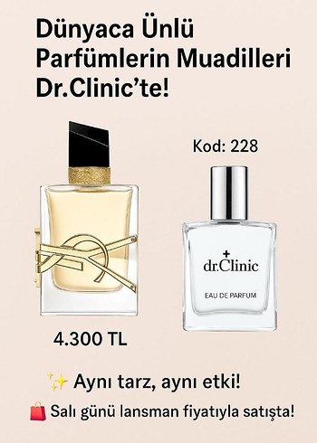 Dr.Clinic Kadın Parfümü 50 ml