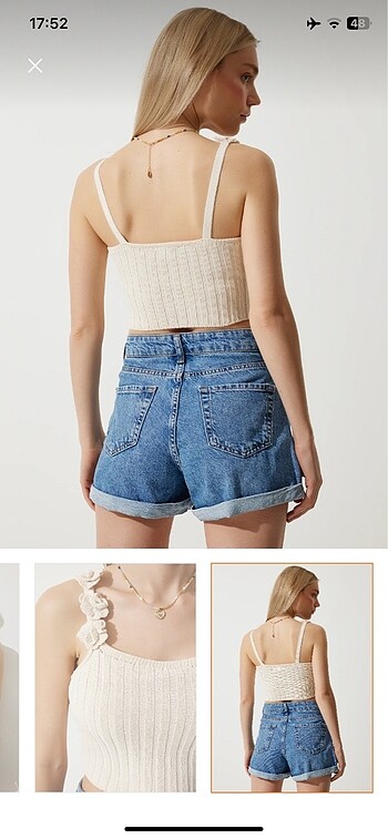 Trendyol & Milla Triko crop