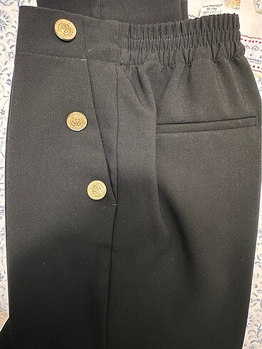 xs Beden Zara düğmeli kumaş pantolon
