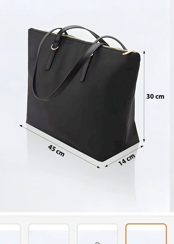 Siyah Deri Kadın Minimalist Omuz Çantası - Görsel 2