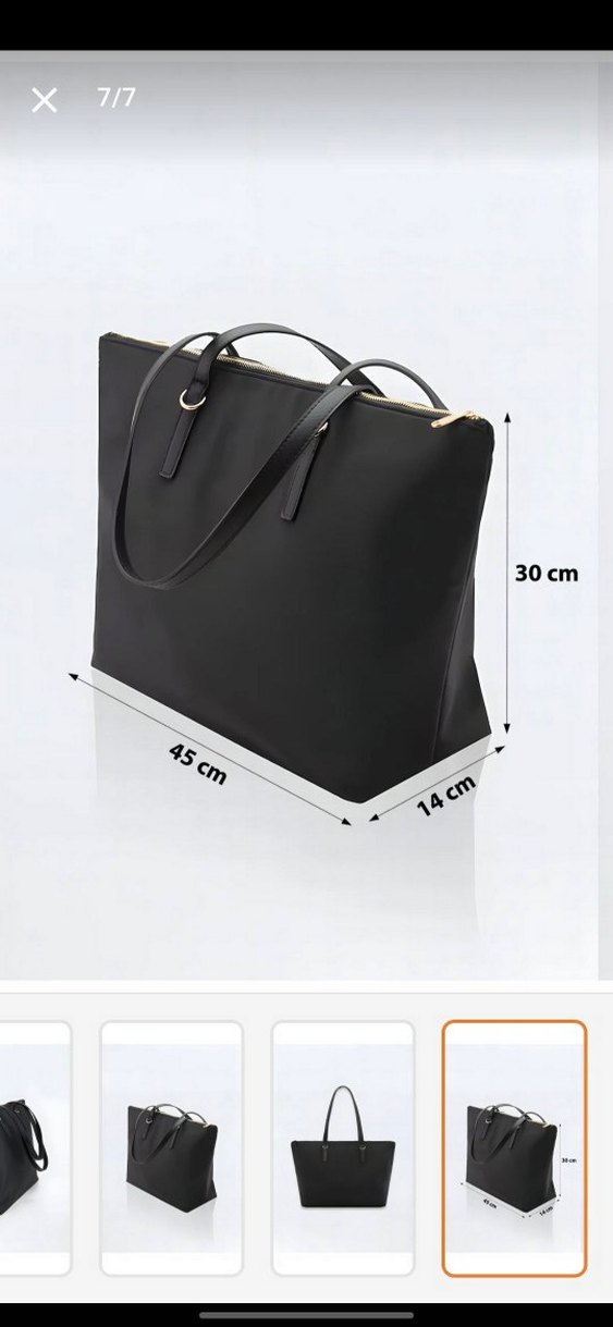 Siyah Deri Kadın Minimalist Omuz Çantası - Görsel 2