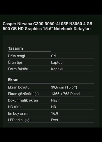 Casper Laptop - Görsel 9