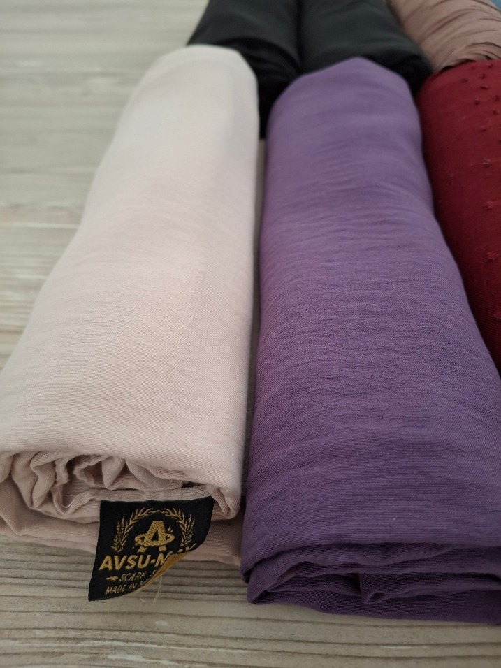 Kadın Çok Renkli Pamuklu Şal - Görsel 5