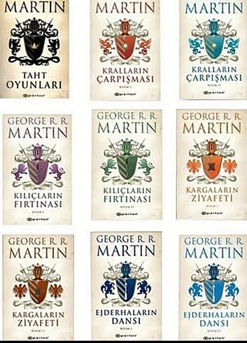 Taht oyunları set