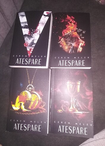 Ateş Pare 4 lü set 
