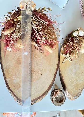 Bohem Tarzda Ahşap ve Kurutulmuş söz nişan sunumu - Görsel 3