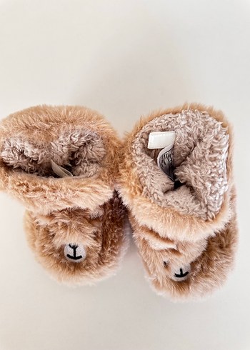 Yumuşak Kürklü Ev Terliği panduf - Görsel 2