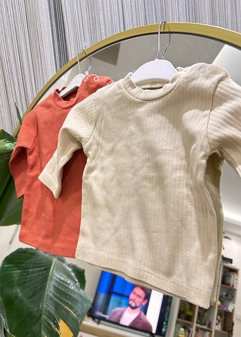 Uzun Kollu Bebek Kız Takımı 2'li - Görsel 2