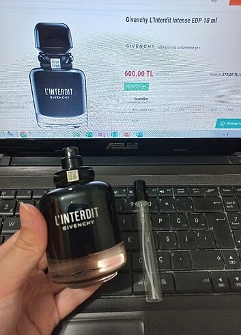 Givenchy L'interdit İntense 10 ml edp