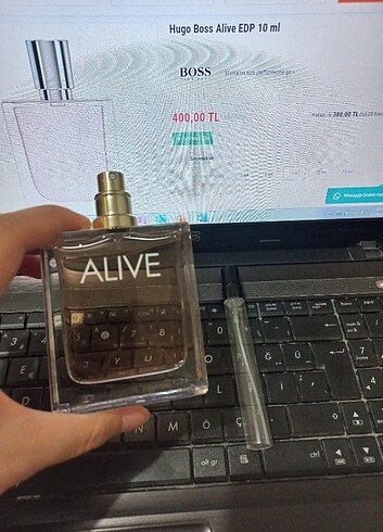 Hugo Boss ALİVE edp 10 ml