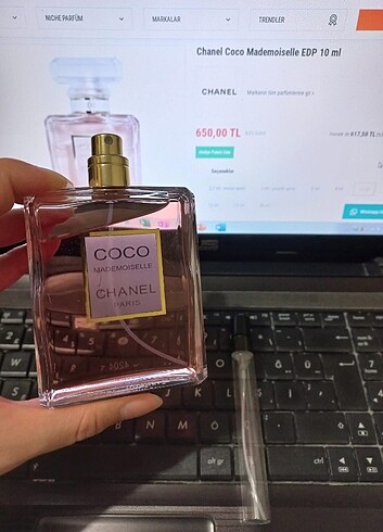 Chanel Coco Mademoiselle edp 10 ml Eski batch