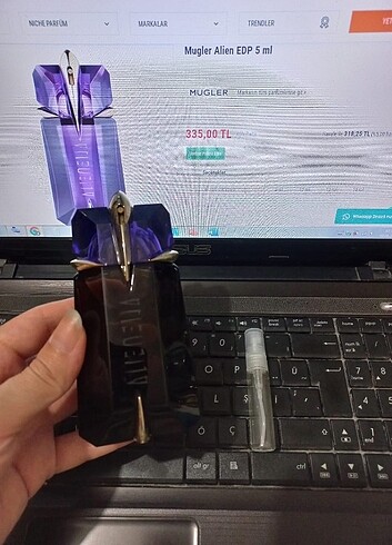 Thierry Mugler Alien edp 5 ml Eski Batch