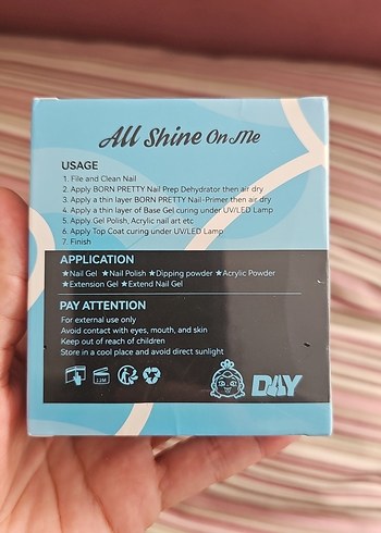 Born Pretty Asitsiz Tırnak Astarı ve Dehidrator Seti - Görsel 2