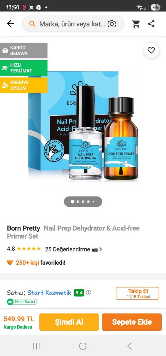 Born Pretty Asitsiz Tırnak Astarı ve Dehidrator Seti - Görsel 3