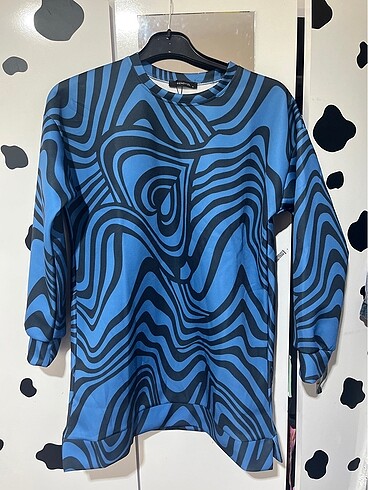 Scuba kumaş tunik