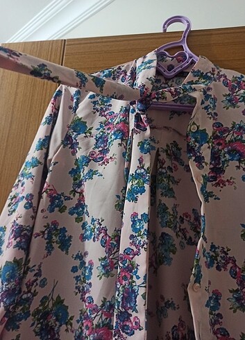 Zara Çiçekli kadın gömlek