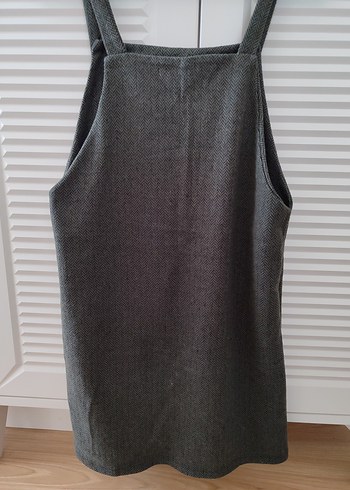 Ayarlanabilir Askılı yeşil salopet - Görsel 2