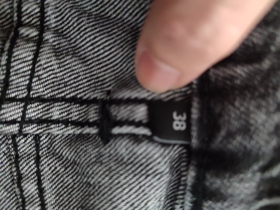 Gri Midi Boy Rahat Kesim Kadın Kot Pantolon - Görsel 4