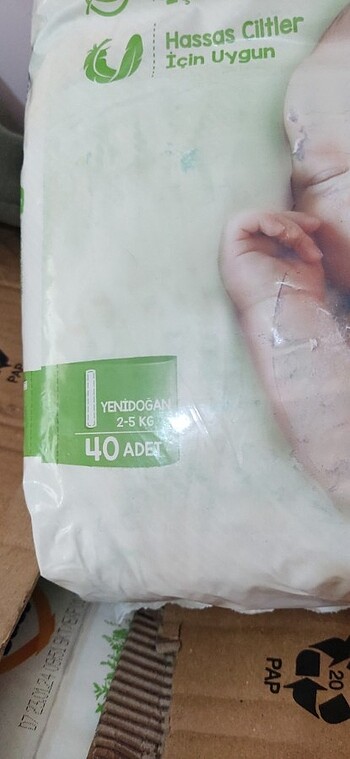 1 Beden: 2-5 kg Beden Evy Baby Yenidoğan