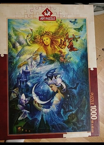  1000 parça puzzle.