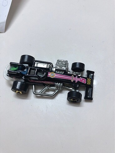 Hot weels 1997 Super Modified Car Black W/Pink 17 Samo #5 Vande