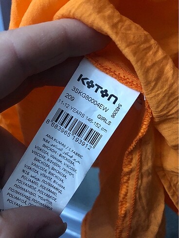 Koton çocuk elbise - Görsel 3