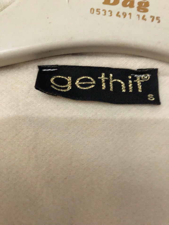 Bej Uzun Kadın mont - Görsel 3