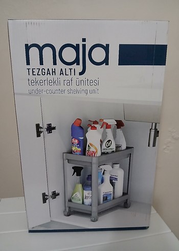 Tekerlekli Tezgah Altı Raf Ünitesi