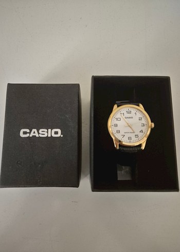Beden Casio Klasik Erkek Kol Saati Siyah Deri