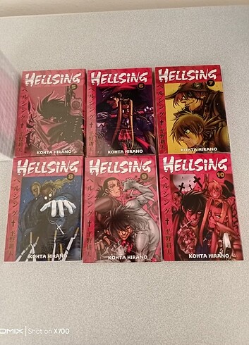 Hellsing Tüm Ciltler 1.Baskı Sıfır