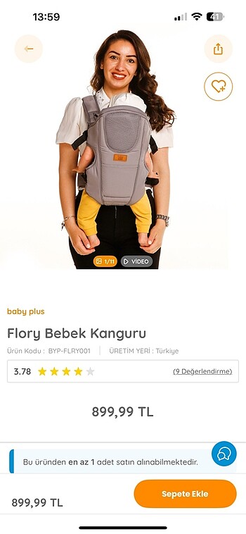 Baby plus kanguru