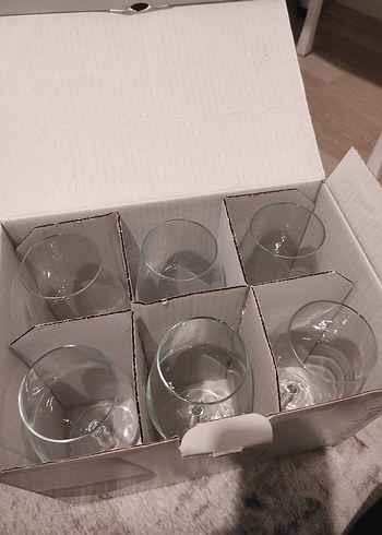 Beden Paşabahçe Kadeh Seti 6'lı