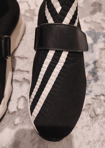 38 Beden Siyah Beyaz Zebra Spor Ayakkabı