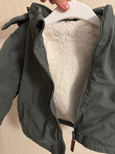 6-9 Ay Beden haki Renk 6-9 ay H&M erkek bebek mont