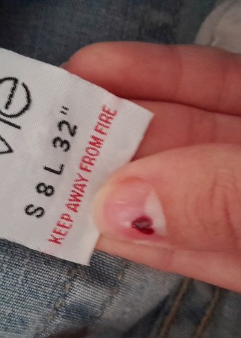 Kadın Mavi Denim Pantolon - Görsel 2