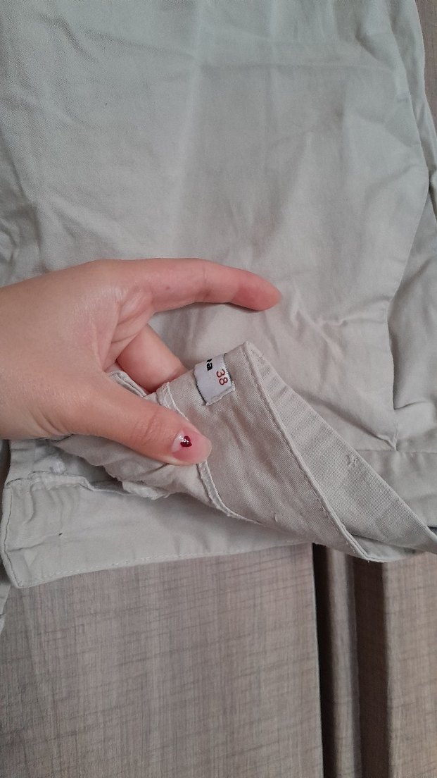 Bej Kadın Kumaş Pantolon - Görsel 2