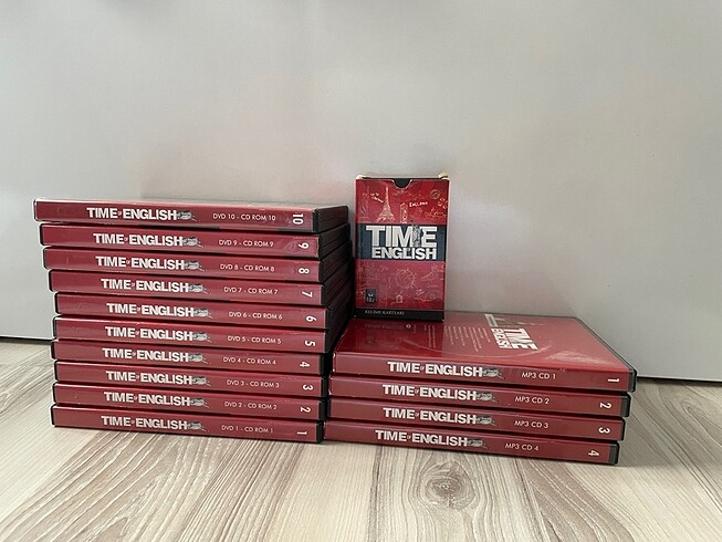 İngilizce Öğrenme Seti Time Of English