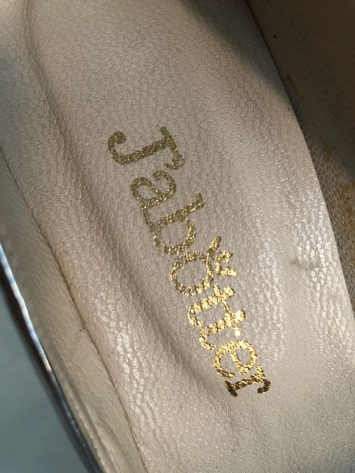 Kadın Gri Metalik Jabotter Stiletto Topuklu - Görsel 3