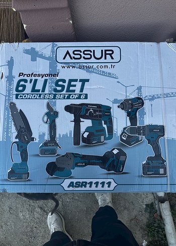 ASSUR Profesyonel Kablosuz 6'lı Set ASR1111