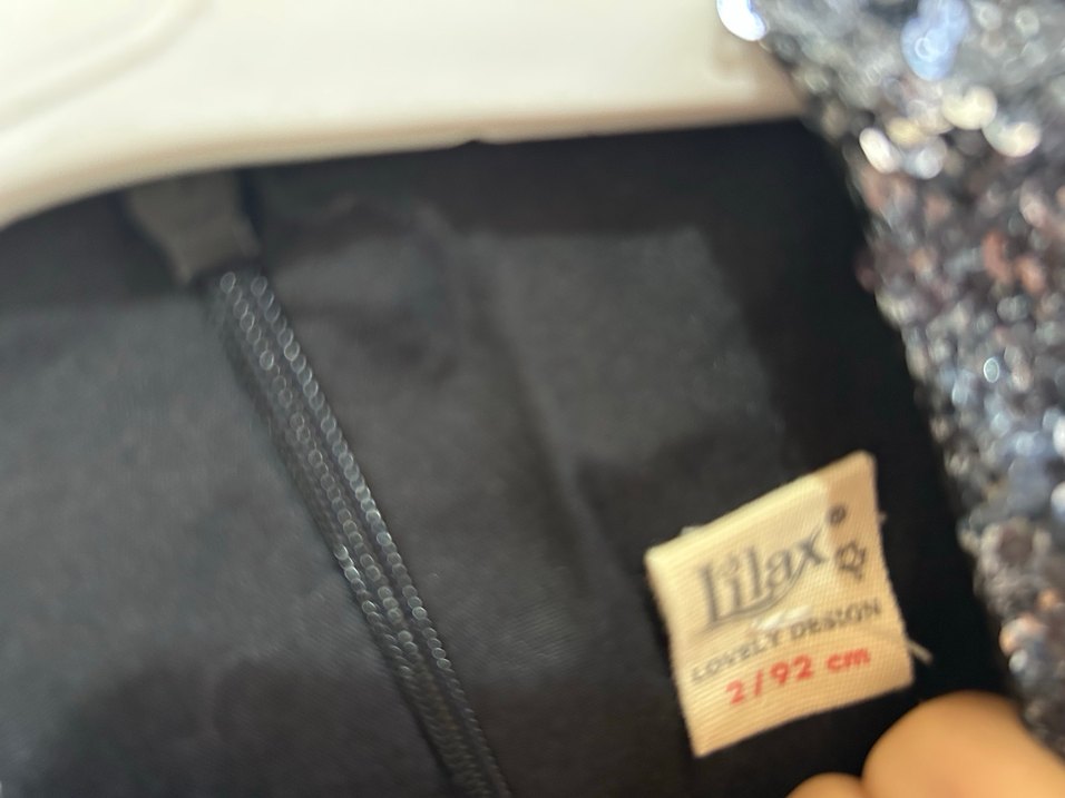 Kız Çocuk Çok Renkli Parlak Payetli Elbise - Görsel 4