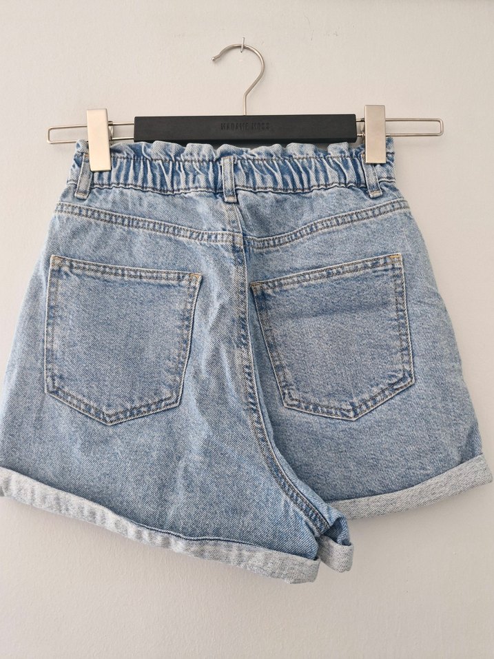 Defacto Açık Mavi Kot Şort - Görsel 3