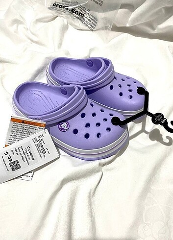 28 Beden mor Renk Crocs Terlik ? İthal ayarında en üst kalite ?? ? Askılı Etike