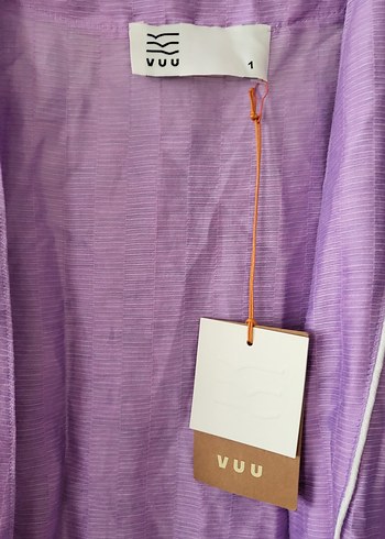 Bohem Midi Mor Kadın BLUZ - Görsel 4