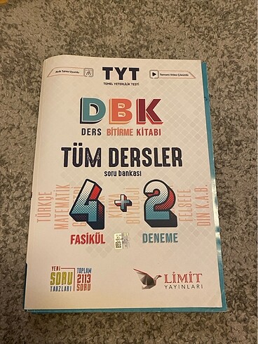 LİMİT TYT FASİKÜL TÜM DERSLER