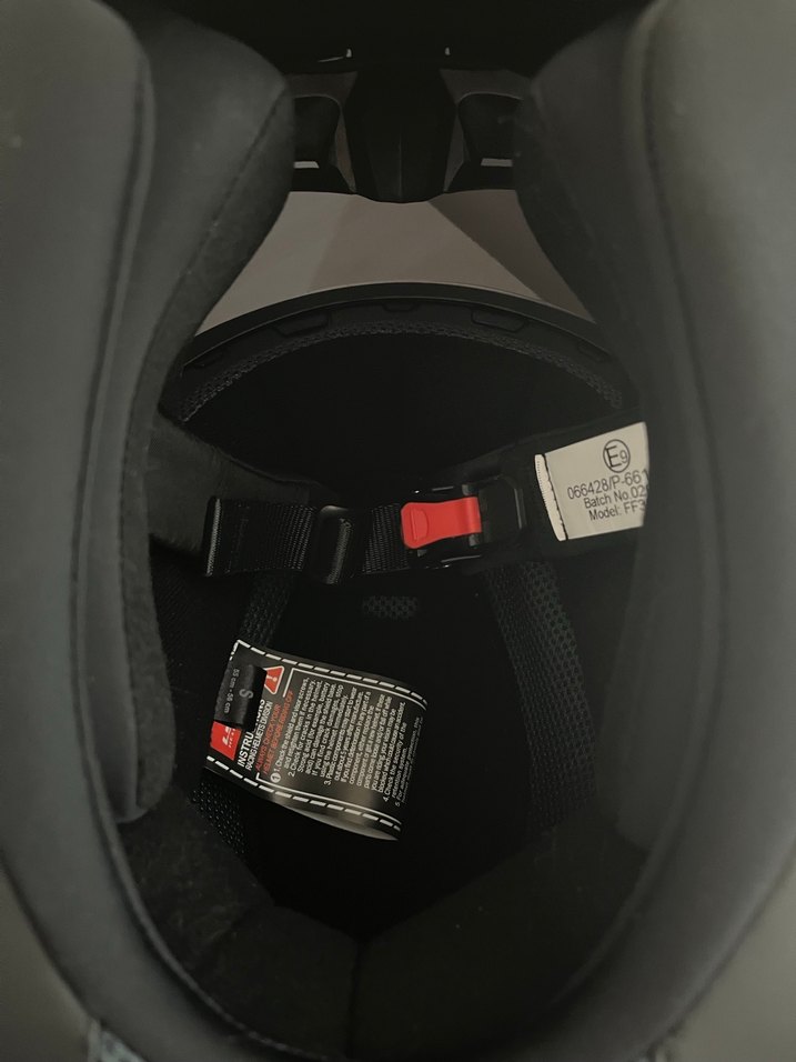 Renkli Baskılı Pembe LS2 Biker Kask - Görsel 5