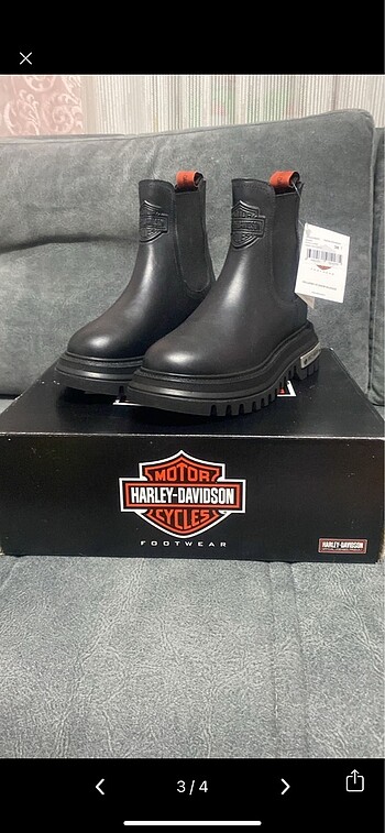 Harley davidson 38 numara giyilmemiş