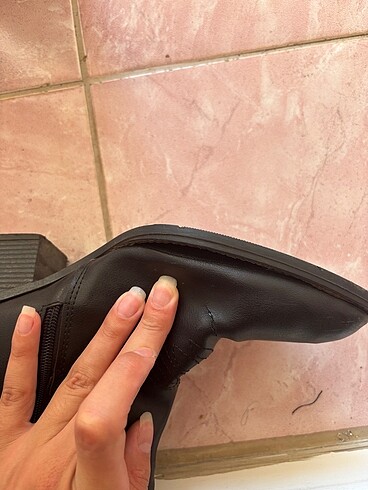 39 Beden siyah Renk Zara Kovboy Çizme