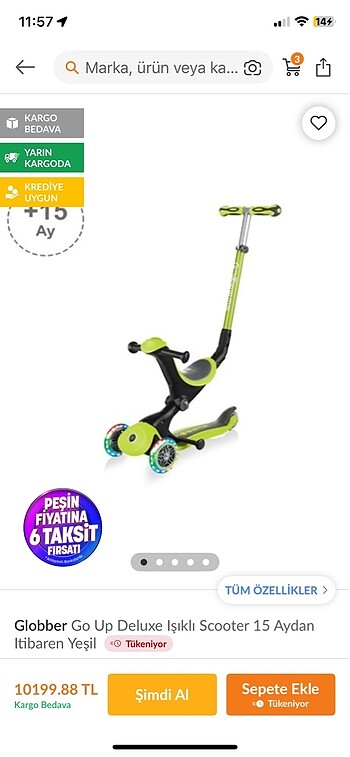Globber scooter